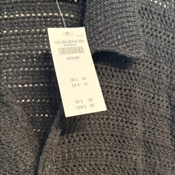 Abercrombie & Fitch Black Knit Short-Sleeve Cardigan - Picture 5 of 5